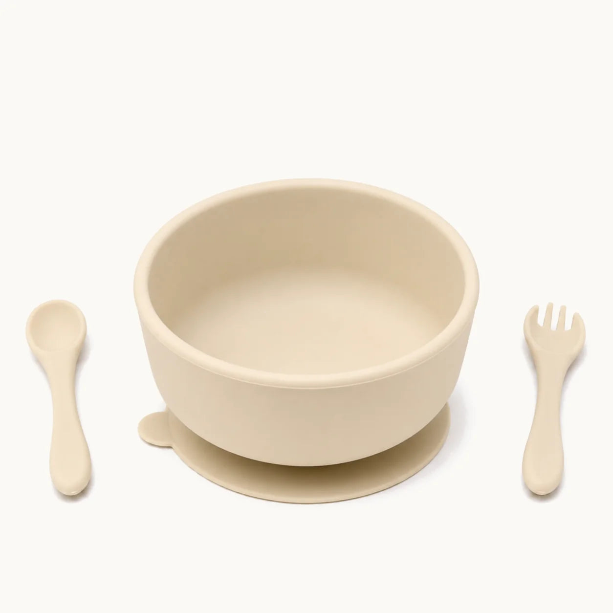 Silicone Suction Bowl Toddler Eating Utensil Kit