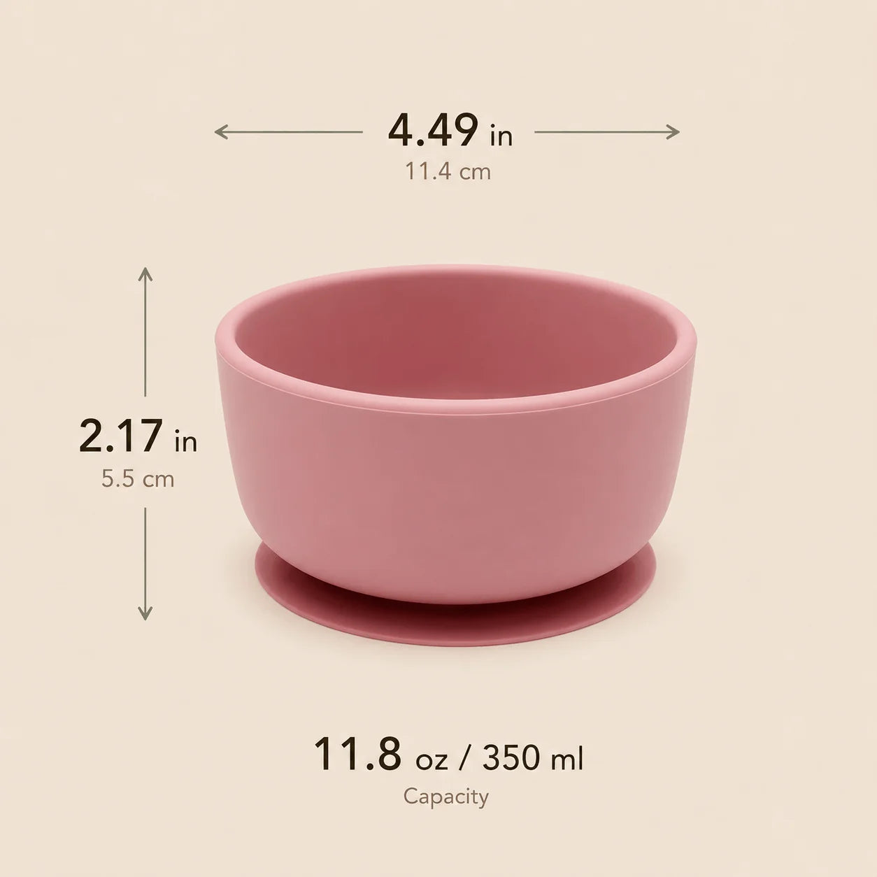Silicone Suction Bowl Toddler Eating Utensil Kit